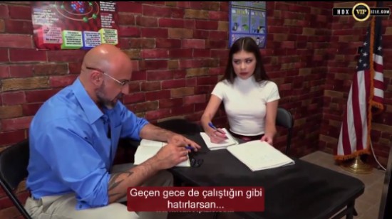 Üniversiteli Genç Hatun Hocasından Güzel Bir Ders Alıyor Türkçe Altyazılı